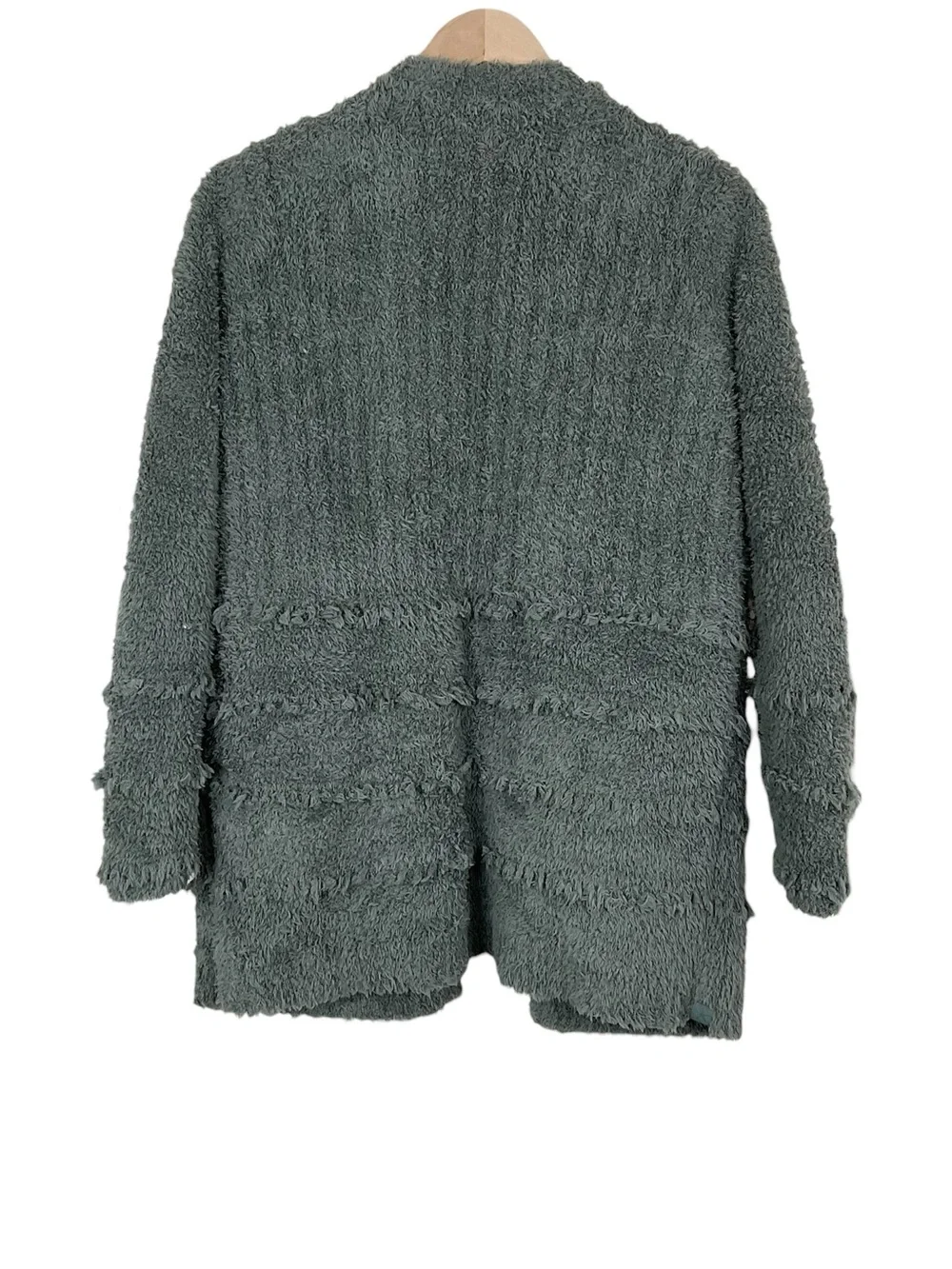 Barefoot Dreams CozyChic Boardwalk Cardigan NWOT Agave Green Size XS